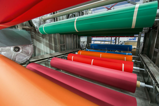 Stoffrollen Textile-Membranen Bahama