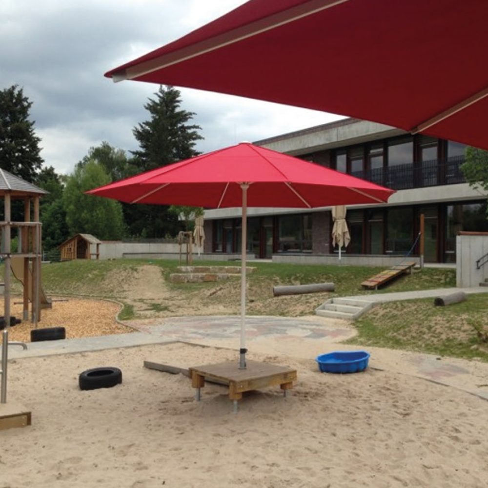 Sonnenschirm für Schulen